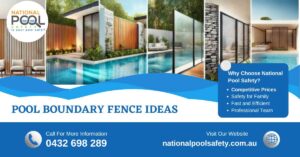 Pool Boundary Fence Ideas