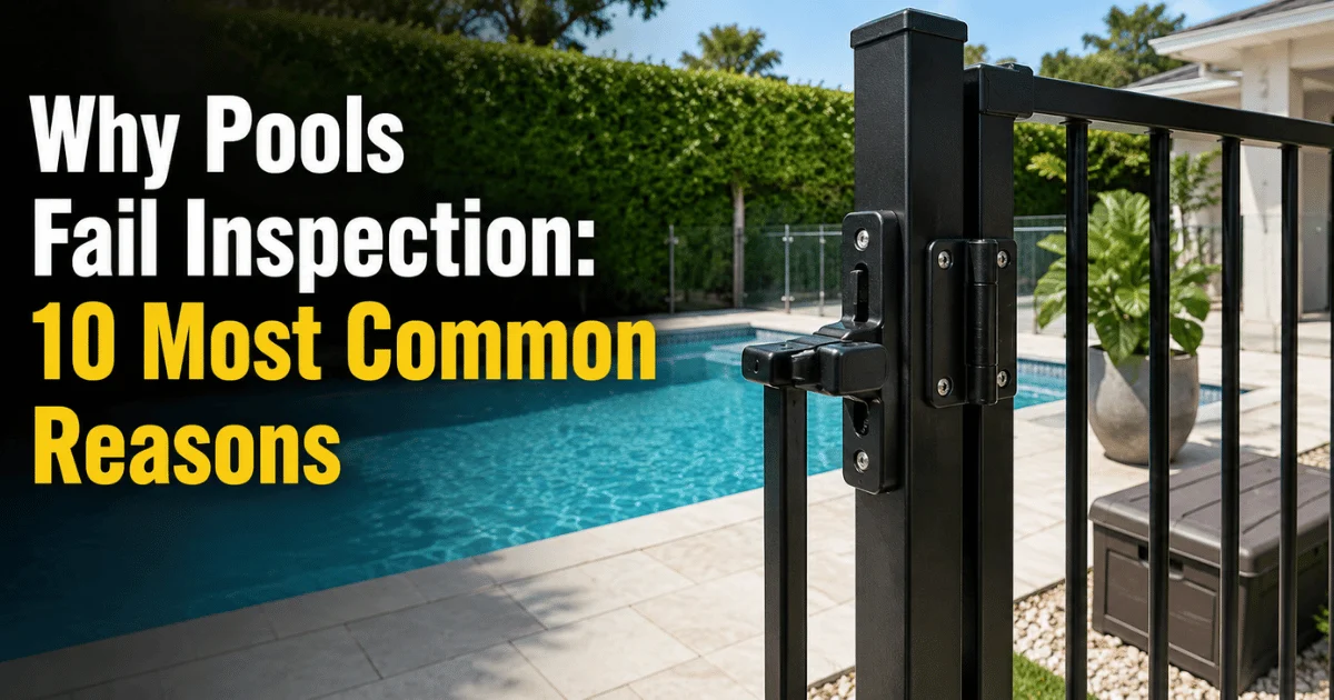 Why Pools Fail Inspection: 10 Most Common Reasons 1 why pools fail inspection