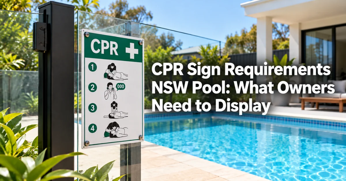 CPR Sign Requirements NSW Pool: What Owners Need to Display 1 CPR Sign Requirements NSW Pool: What Owners Need to Display