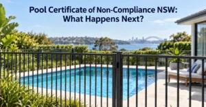 Pool Certificate of Non-Compliance NSW: What Happens Next?