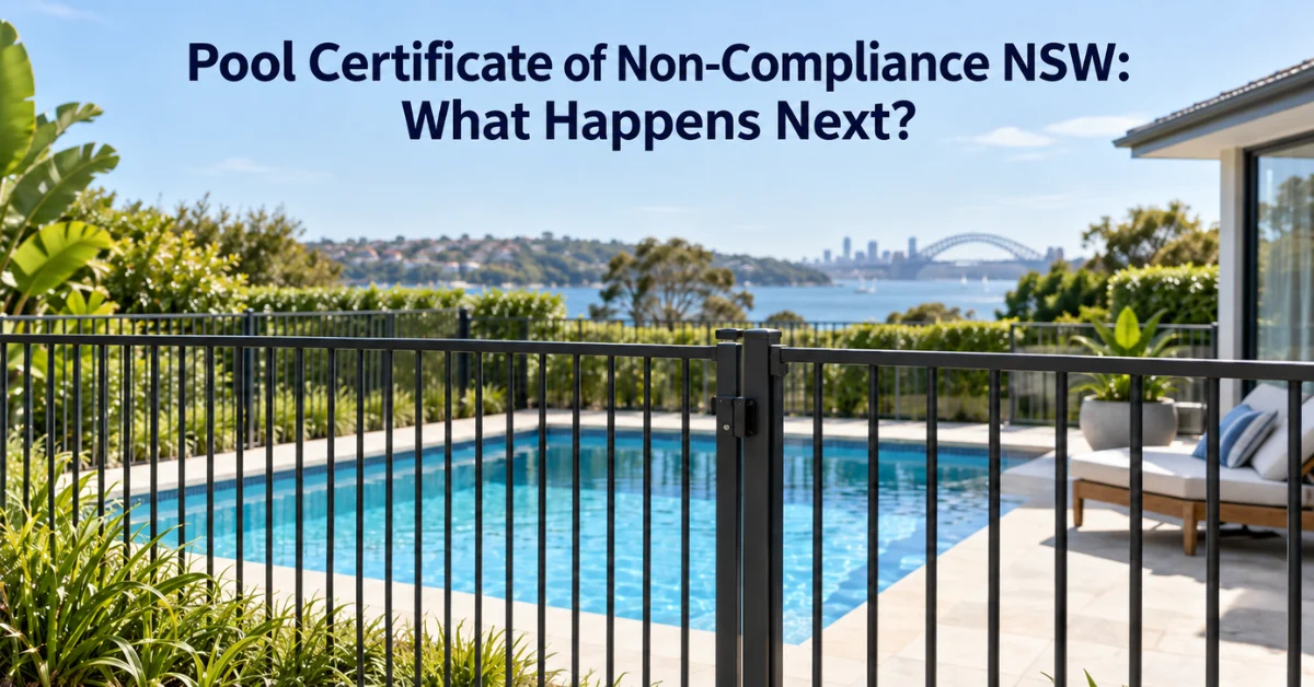 Pool Certificate of Non-Compliance NSW: What Happens Next? 1 Pool Certificate of Non-Compliance NSW: What Happens Next?