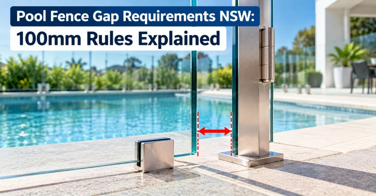 Pool Fence Gap Requirements NSW: 100mm Rules Explained